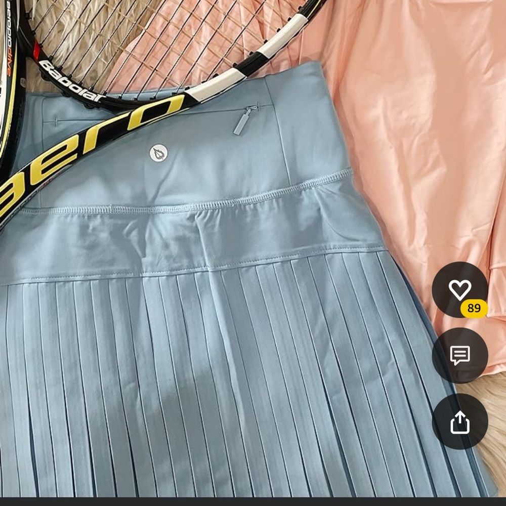 Light blue tennis shirt